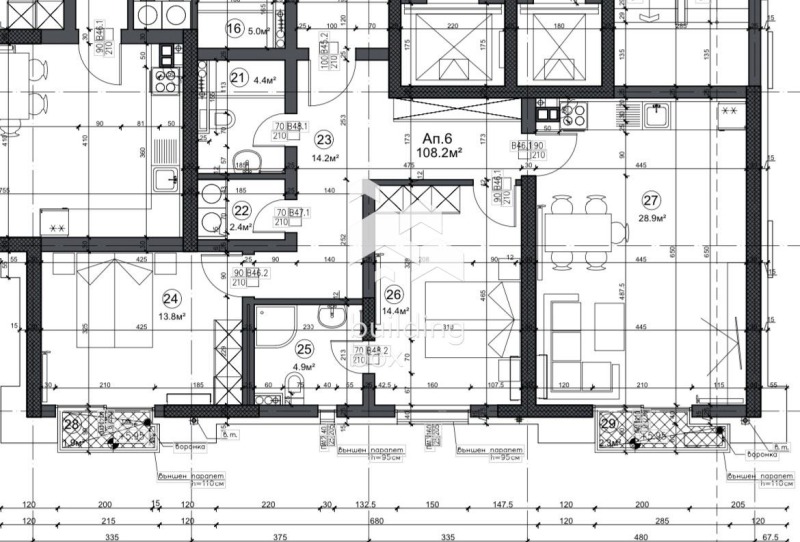 Продава 3-СТАЕН, гр. София, Славия, снимка 3 - Апартаменти - 52547842