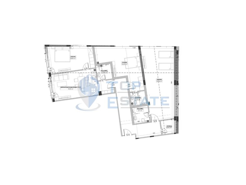 Продава 4-СТАЕН, гр. Велико Търново, Бузлуджа, снимка 3 - Апартаменти - 48154117
