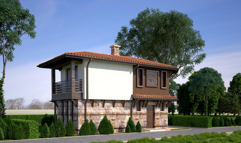 Продава ВИЛА, с. Синеморец, област Бургас, снимка 3 - Вили - 52453982