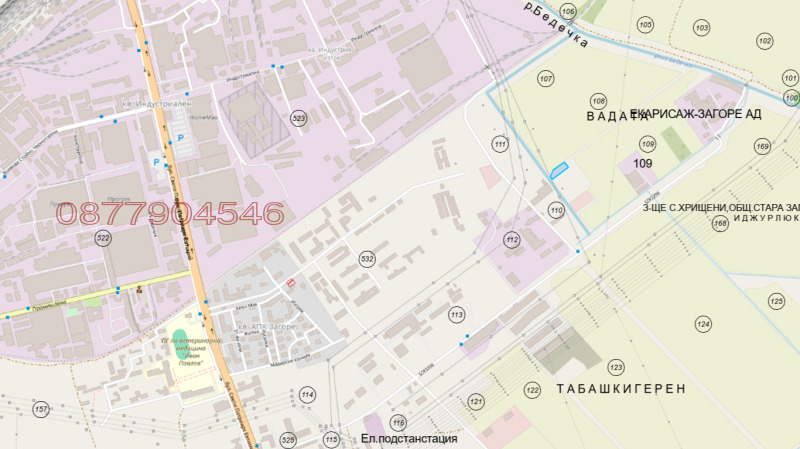 Продава ПАРЦЕЛ, гр. Стара Загора, Индустриална зона - изток, снимка 2 - Парцели - 52779480