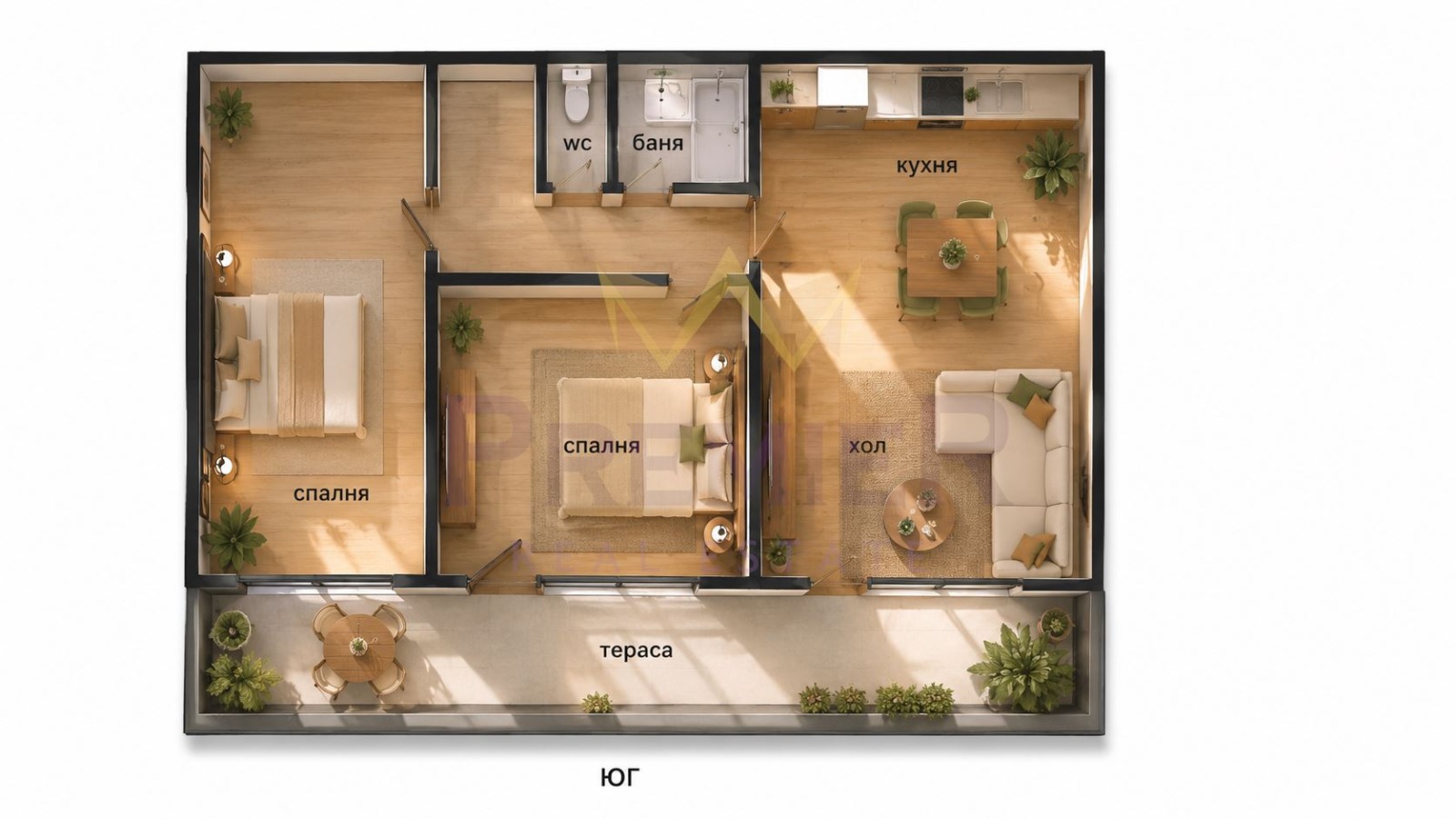 Продава 3-СТАЕН, гр. Варна, Чайка, снимка 14 - Апартаменти - 55129638