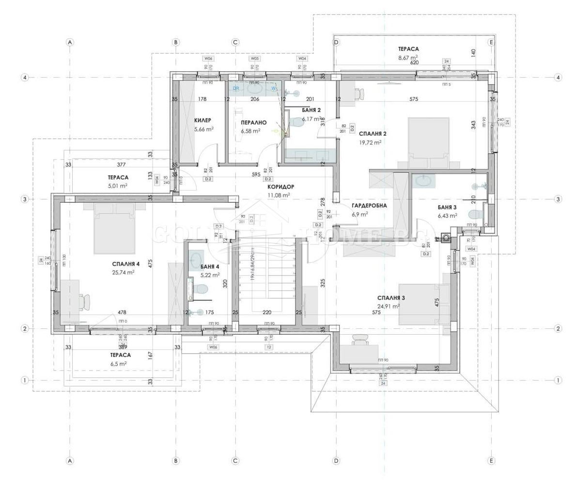 Продава КЪЩА, с. Марково, област Пловдив, снимка 5 - Къщи - 55627713