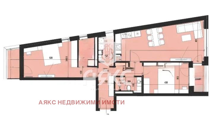 Продава 3-СТАЕН, гр. София, Кръстова вада, снимка 2 - Апартаменти - 52305844