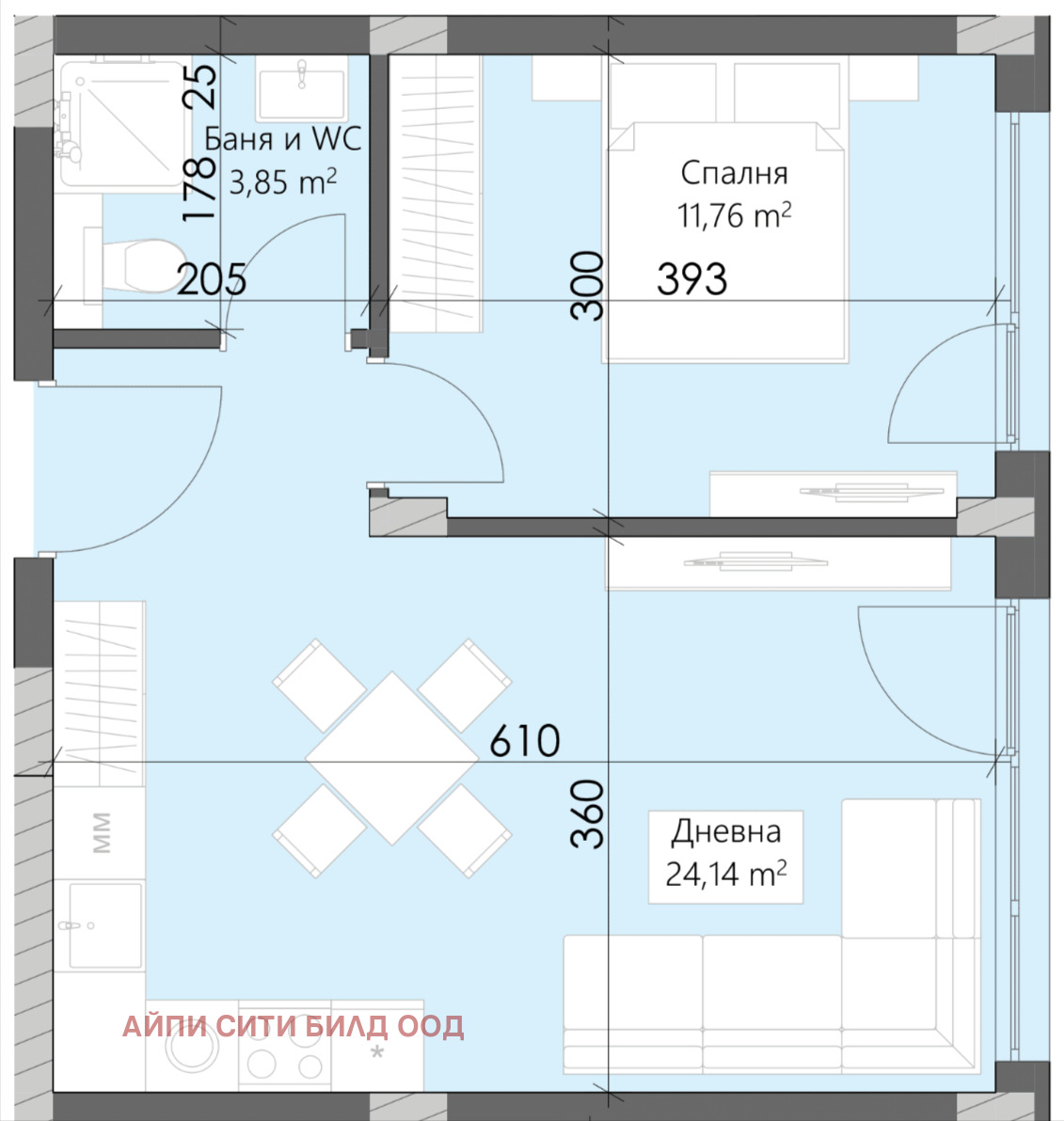 Продава 2-СТАЕН, гр. Пловдив, Кършияка, снимка 4 - Апартаменти - 55787629