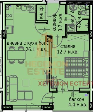Продава 2-СТАЕН, град Варна, Кайсиева градина • 102000 € • 41434301 — Holmes.bg