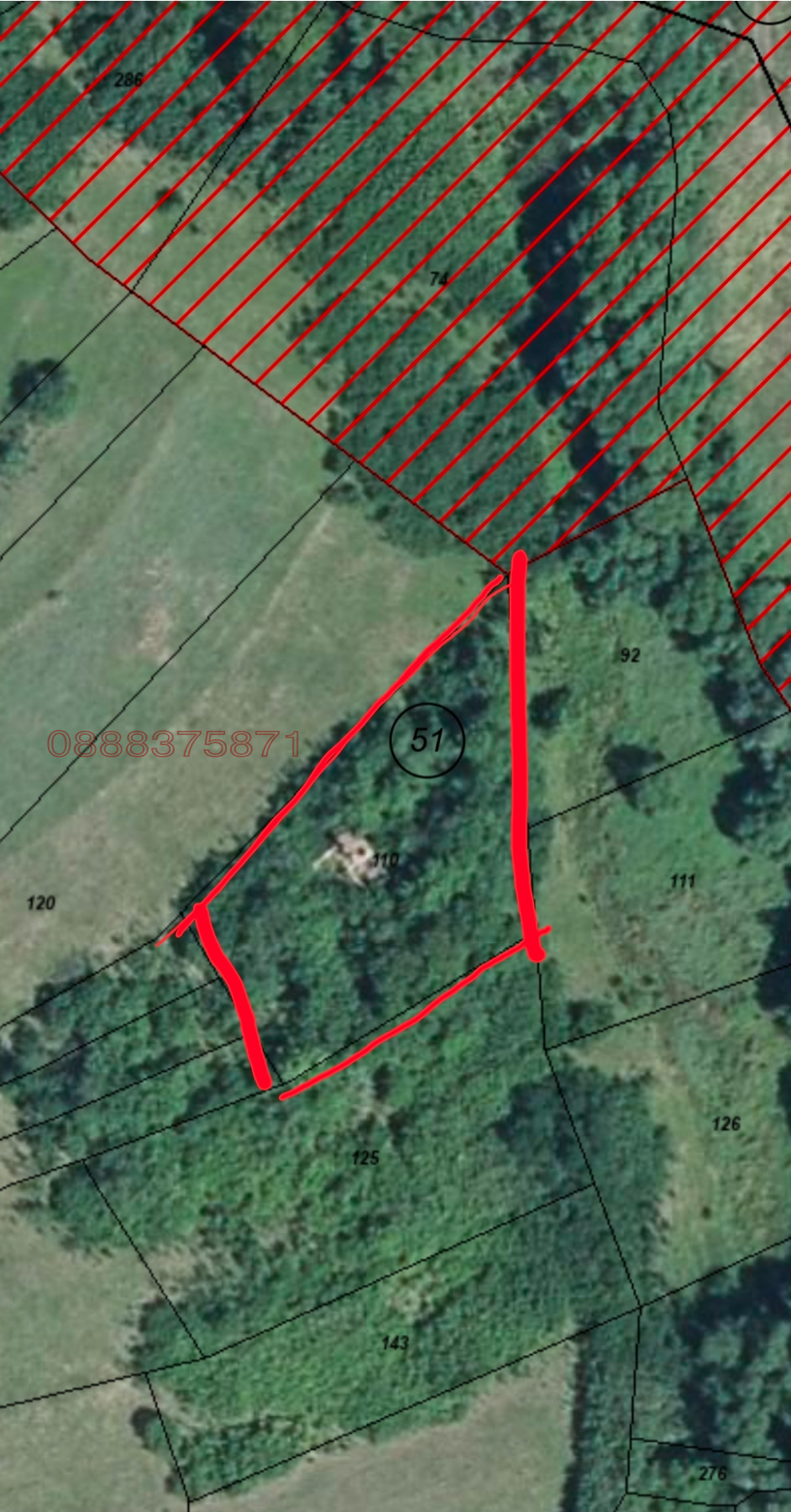 Продава ПАРЦЕЛ, гр. Брезник, област Перник, снимка 2 - Парцели - 54392745