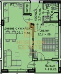 Продава 2-СТАЕН, град Варна, Кайсиева градина • 102000 € • 41434301 — Holmes.bg