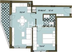 Продава 2-СТАЕН, гр. София, Враждебна, снимка 5 - Апартаменти - 56243413