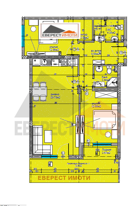 Продава 3-СТАЕН, гр. Пловдив, Въстанически, снимка 2 - Апартаменти - 55403939