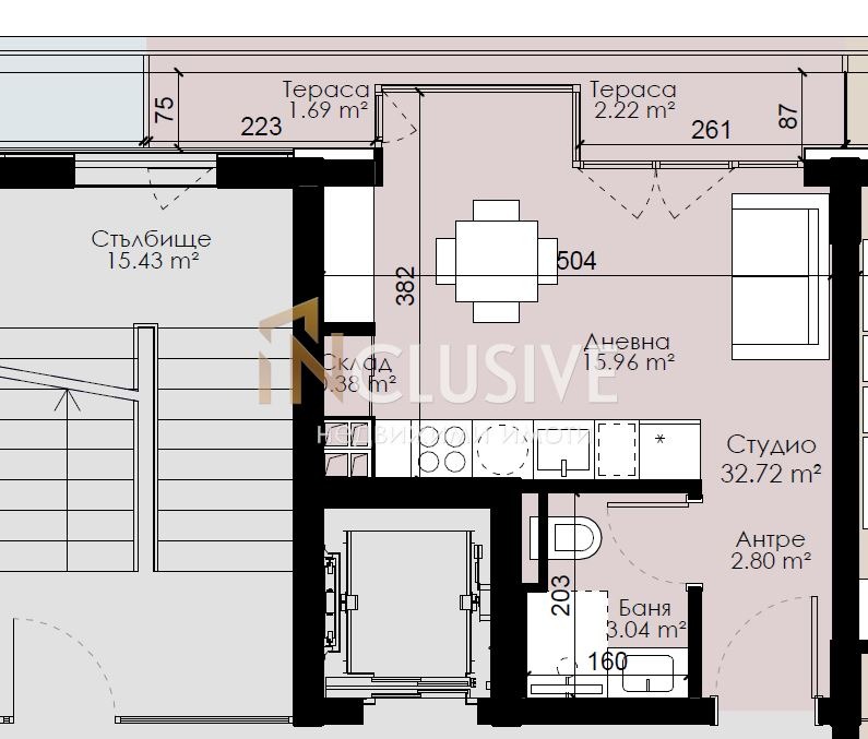 À vendre  Studio Varna , Trochevo , 33 m² | 91110057 - image [3]