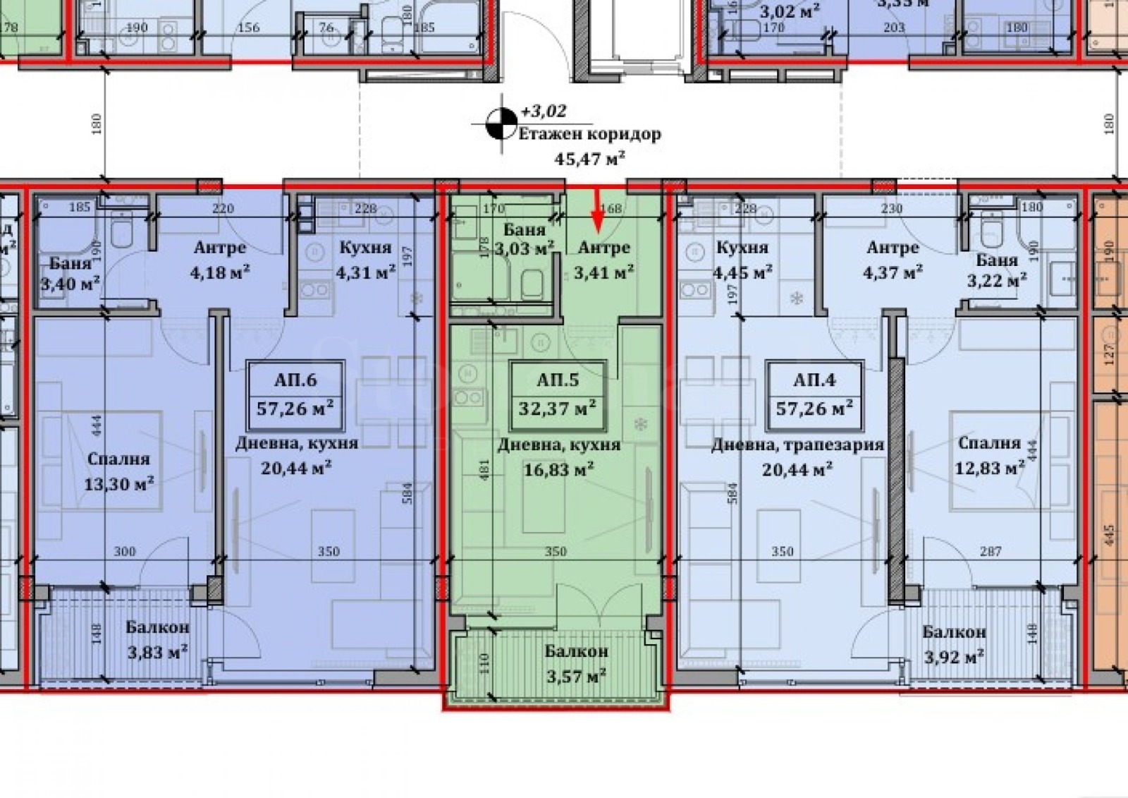 Продава 1-СТАЕН, гр. София, Обеля 1, снимка 2 - Апартаменти - 56232067