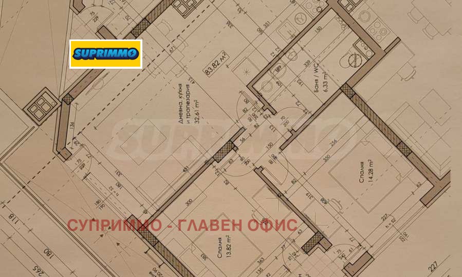 Продава 3-СТАЕН, гр. София, Обеля 1, снимка 13 - Апартаменти - 56338916