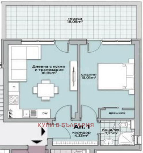 In vendita  1 camera da letto Varna , Briz , 75 mq | 91099721 - Immagine [8]
