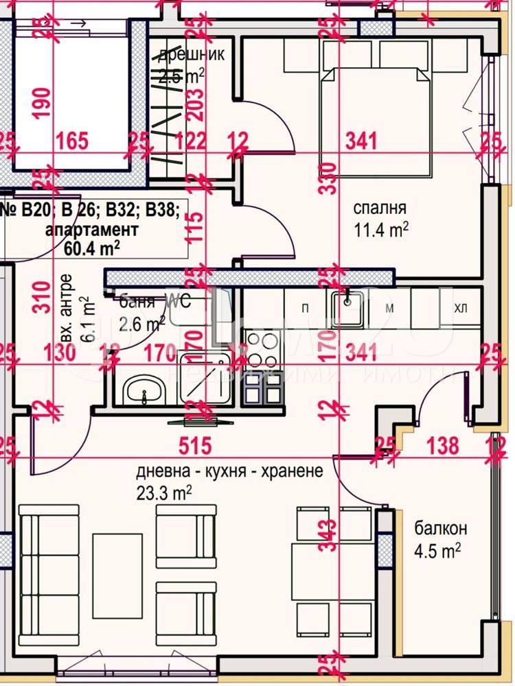 À venda  1 quarto Burgas , Meden rudnik - zona V , 72 m² | 48917352 - imagem [13]
