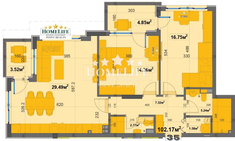 Na prodej  2 ložnice Sofia , Ovča kupel , 116 m2 | 35399121 - obraz [3]