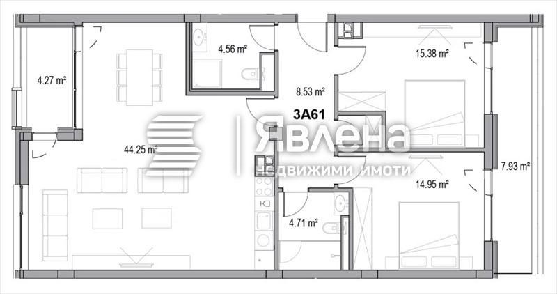 Продава 3-СТАЕН, гр. Пловдив, Христо Смирненски, снимка 6 - Апартаменти - 53586780