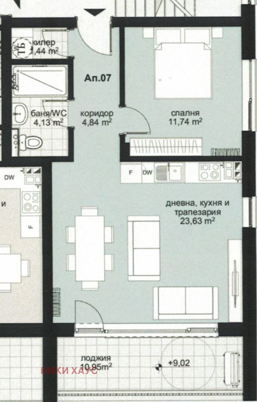Продава 2-СТАЕН, гр. Варна, Виница, снимка 2 - Апартаменти - 53619000