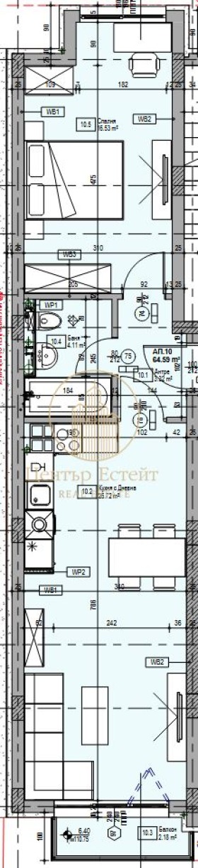 Te koop  1 slaapkamer Pleven , Sjirok tsentar , 79 m² | 96764863 - afbeelding [6]