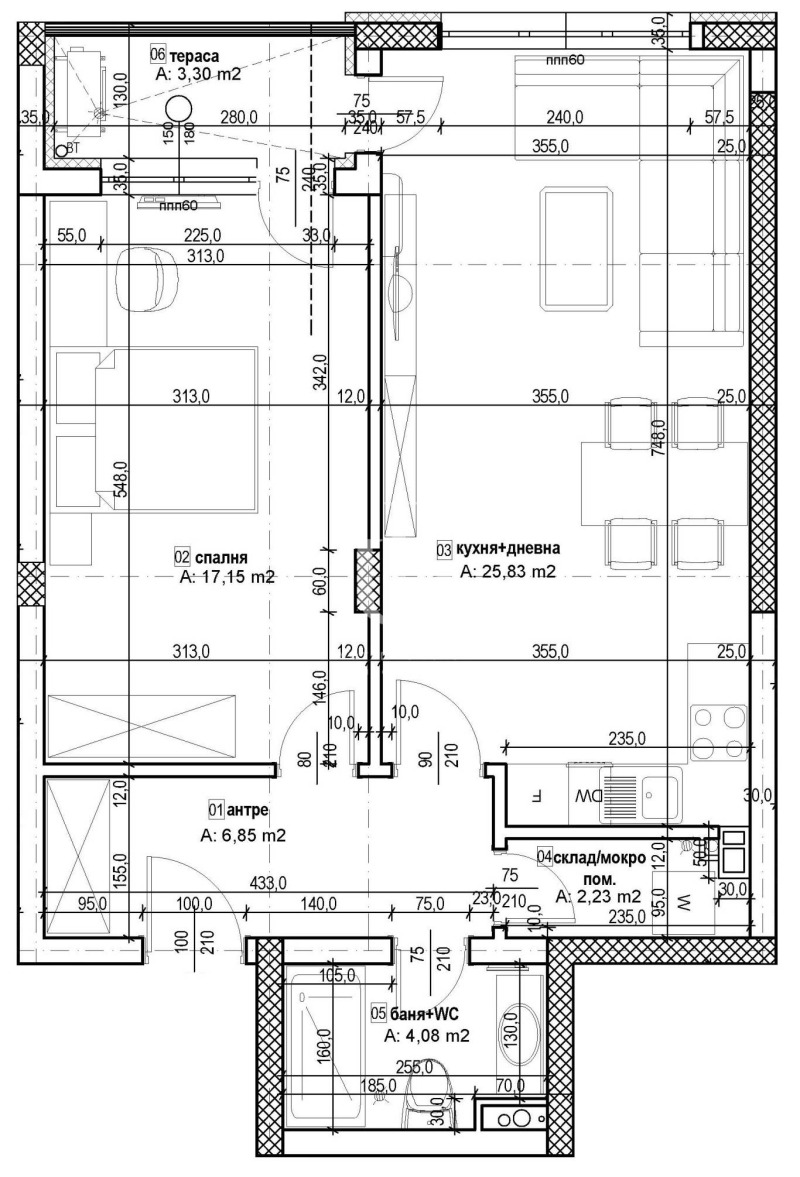 Eladó  1 hálószoba Sofia , Krastova vada , 79 négyzetméter | 23269486 - kép [9]