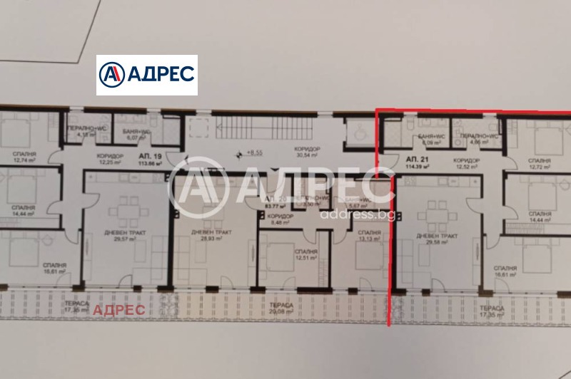 Продава МНОГОСТАЕН, гр. Варна, Бриз, снимка 3 - Aпартаменти - 49296230