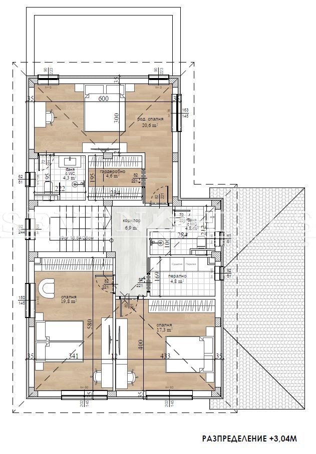 Продава КЪЩА, с. Марково, област Пловдив, снимка 8 - Къщи - 47117202