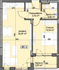 Продава  2-стаен град Пловдив , Тракия , 69 кв.м | 21271932 - изображение [2]