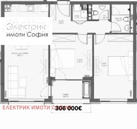 Продава  2-стаен, град София