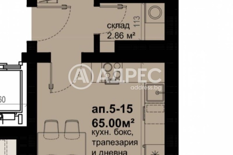 Продава 2-СТАЕН, гр. Бургас, Изгрев, снимка 6 - Апартаменти - 51577074