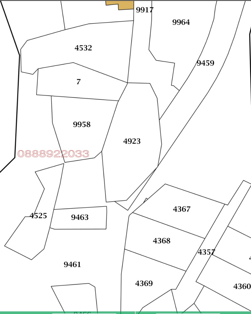 Продава ПАРЦЕЛ в област Благоевград, гр. Петрич - 1029 кв.м / При запитване