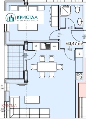 1 bedroom Proslav, Plovdiv 2