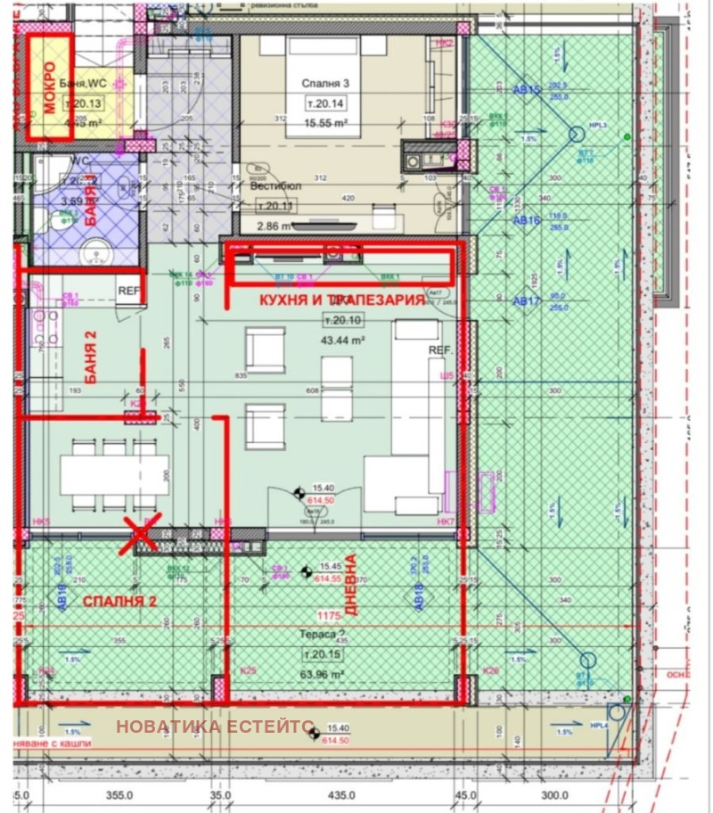 Te koop  2 slaapkamers Sofia , Vitosja , 117 m² | 47595169 - afbeelding [15]