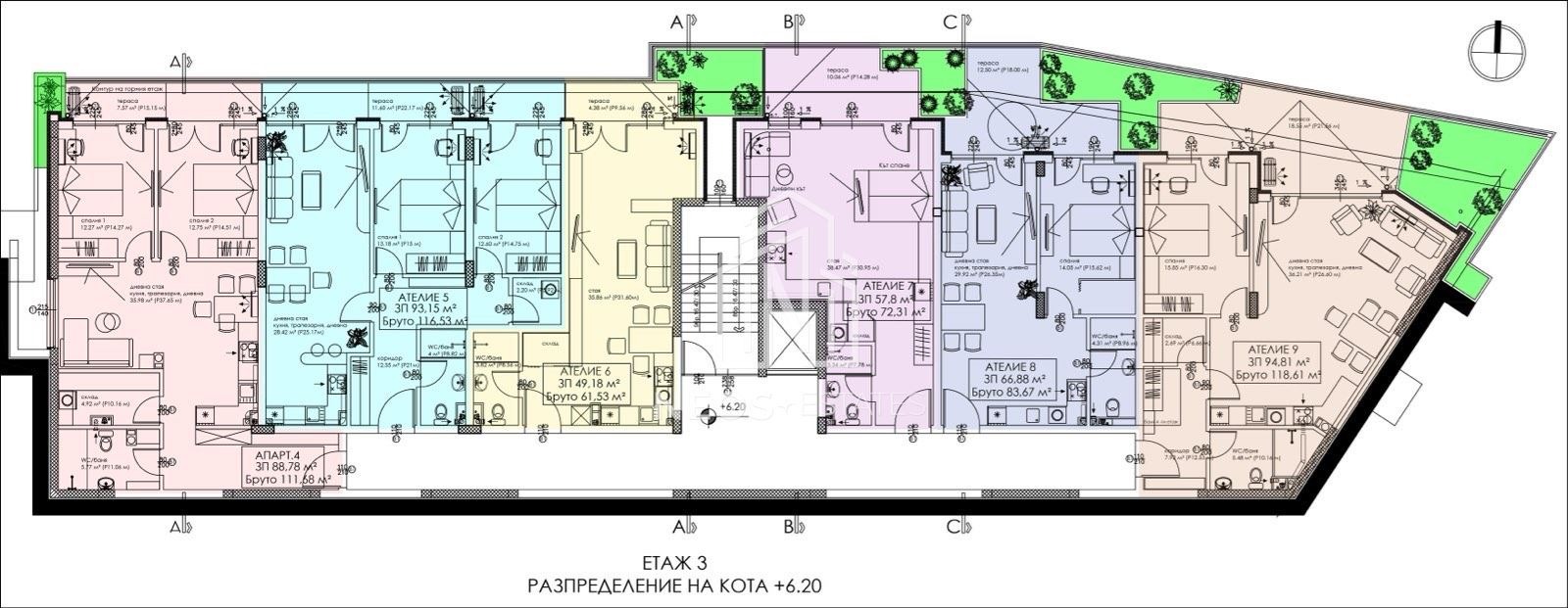 Продава 1-СТАЕН, гр. Созопол, област Бургас, снимка 3 - Апартаменти - 53617645