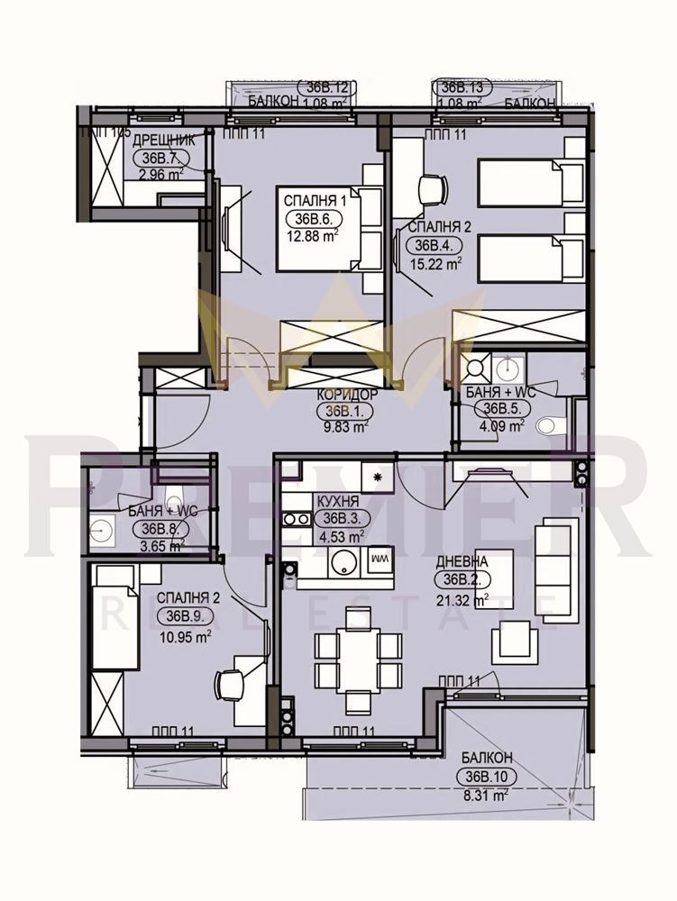 Продава 4-СТАЕН, град София, Изток • 450555 € / 881208.99 лв. • 59381803 1
