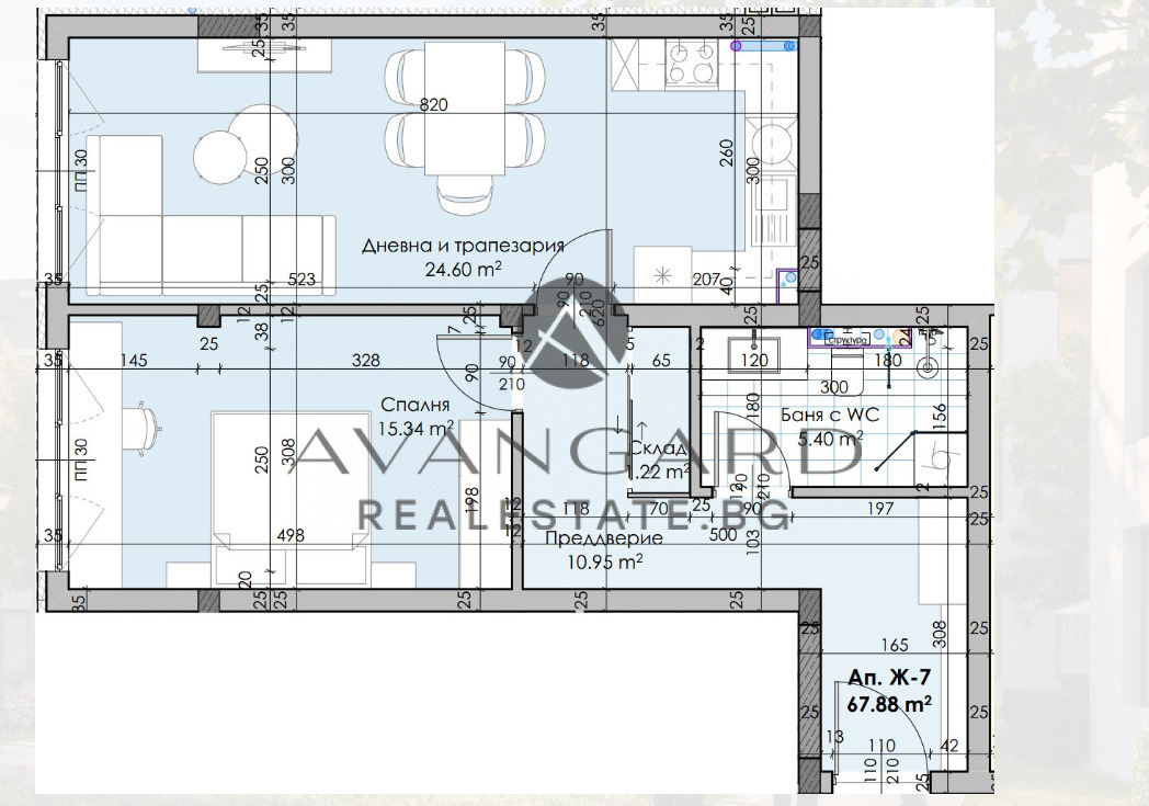 Продава 2-СТАЕН, гр. Пловдив, Остромила, снимка 5 - Апартаменти - 54281156