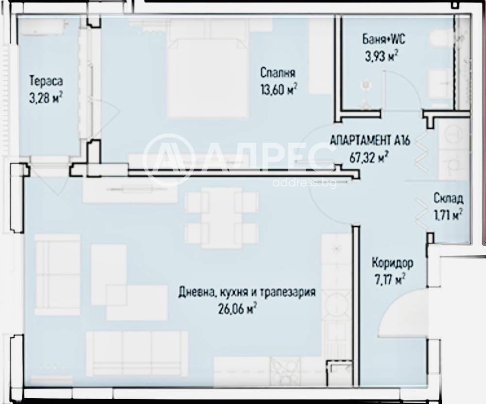 Продава 2-СТАЕН, гр. София, Младост 4, снимка 4 - Апартаменти - 54627616