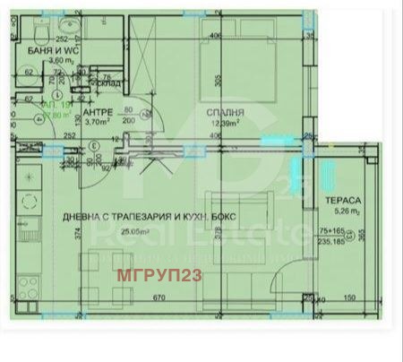En venta  1 dormitorio Plovdiv , Jristo Smirnenski , 70 metros cuadrados | 40645851 - imagen [11]