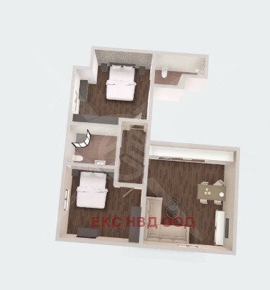 Zu verkaufen  2 Schlafzimmer Plowdiw , Karschijaka , 117 qm | 68861902 - Bild [6]