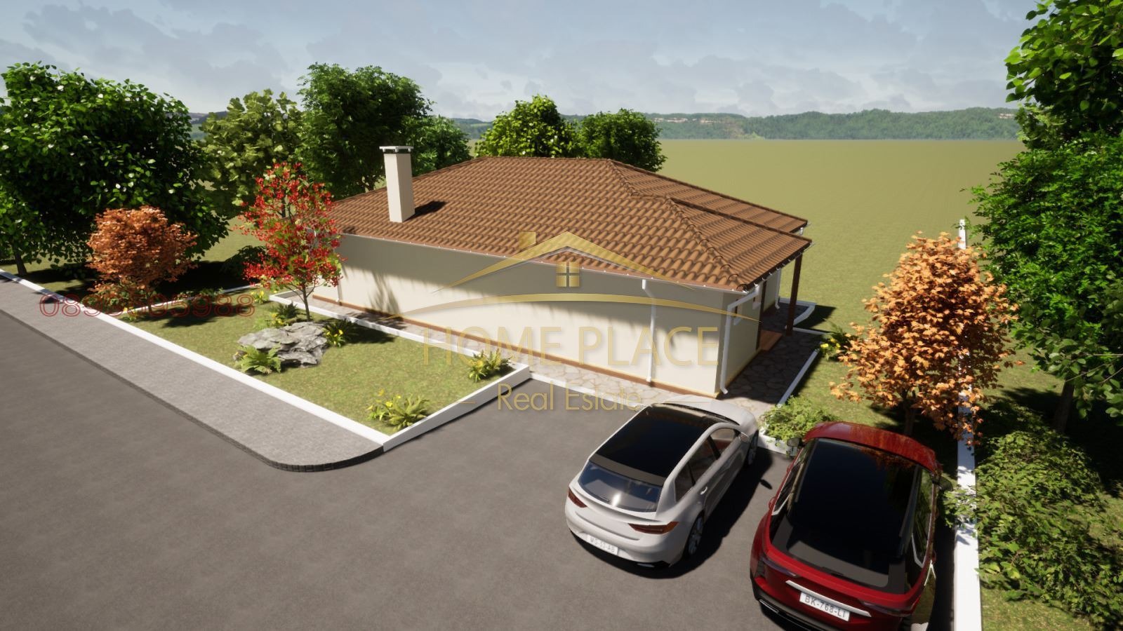 Продава КЪЩА, с. Изгрев, област Варна, снимка 2 - Къщи - 54426161