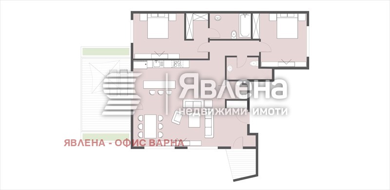 À venda  2 quartos Varna , Briz , 150 m² | 95906405 - imagem [3]