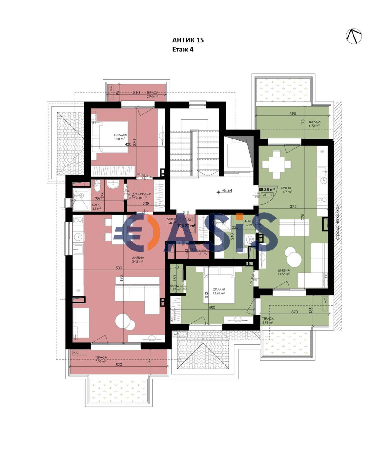 Продава 1-СТАЕН, гр. Созопол, област Бургас, снимка 11 - Апартаменти - 54035978