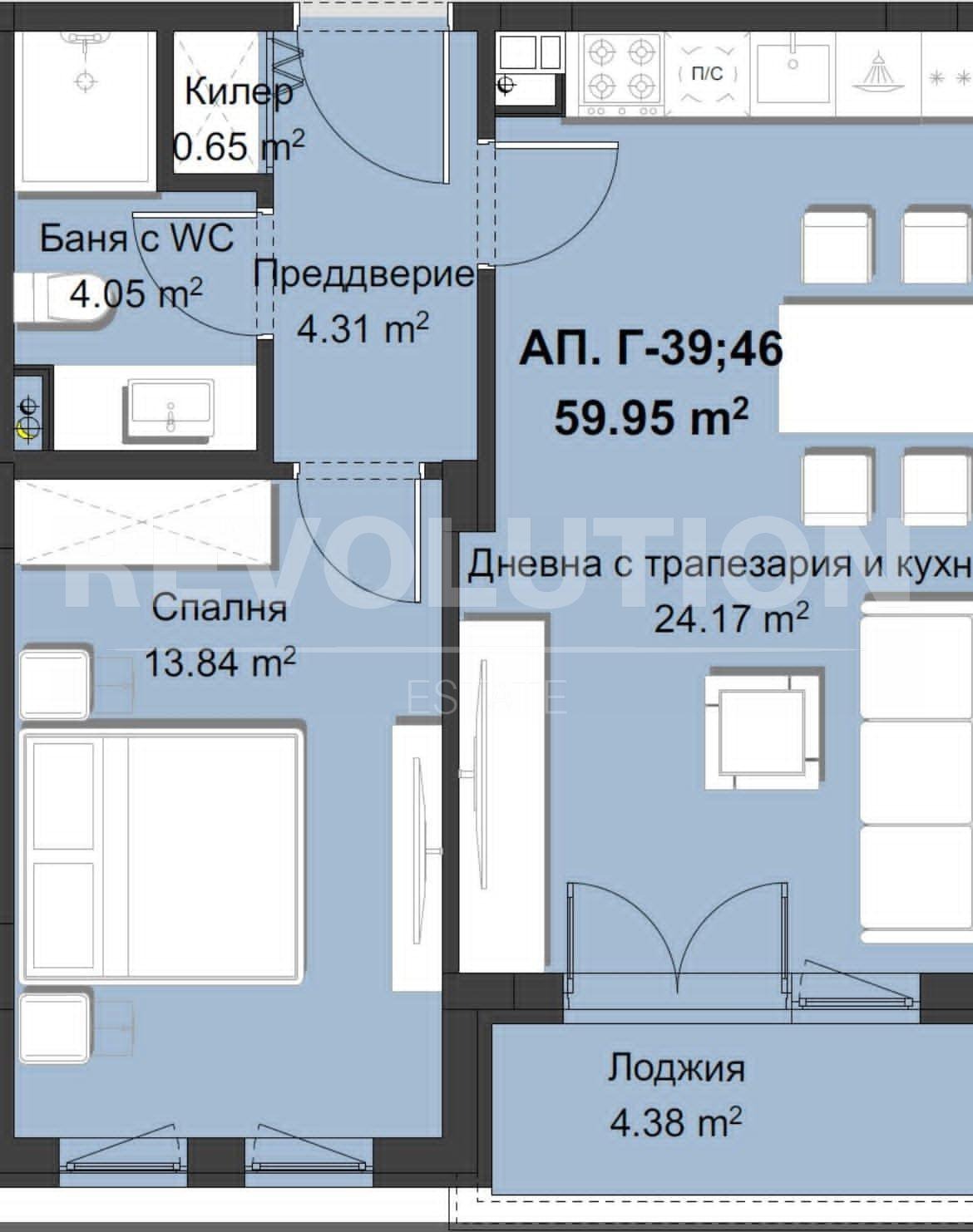 Продава 2-СТАЕН, гр. Пловдив, Христо Смирненски