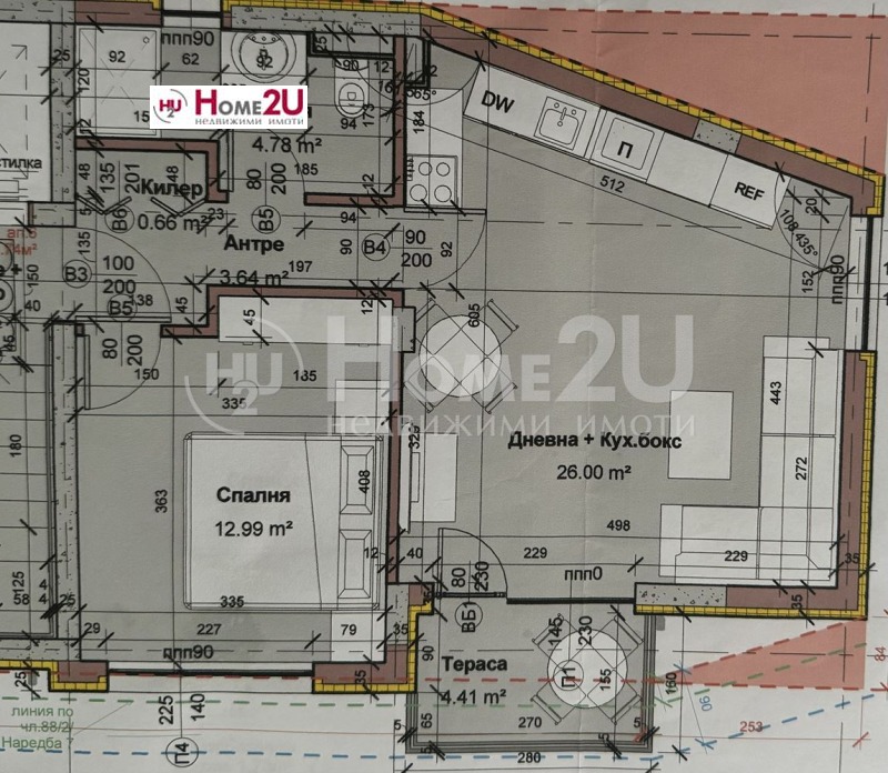 Продается  1 спальня Варна , Виница , 74 кв.м | 10063423 - изображение [7]