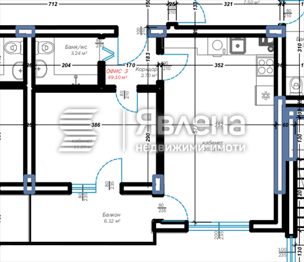Til salg  Kontor Varna , Mladost 2 , 55 kvm | 14703834 - billede [9]
