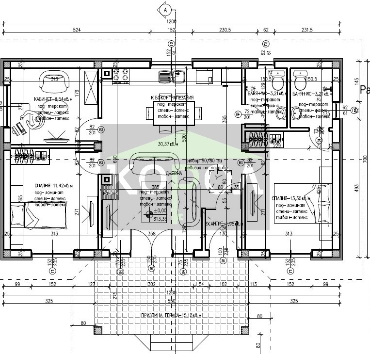 Продава КЪЩА, с. Храбърско, област София област, снимка 15 - Къщи - 49118943