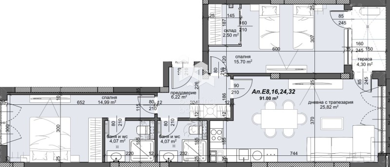 À venda  2 quartos Plovdiv , Trakiia , 108 m² | 68701658 - imagem [2]