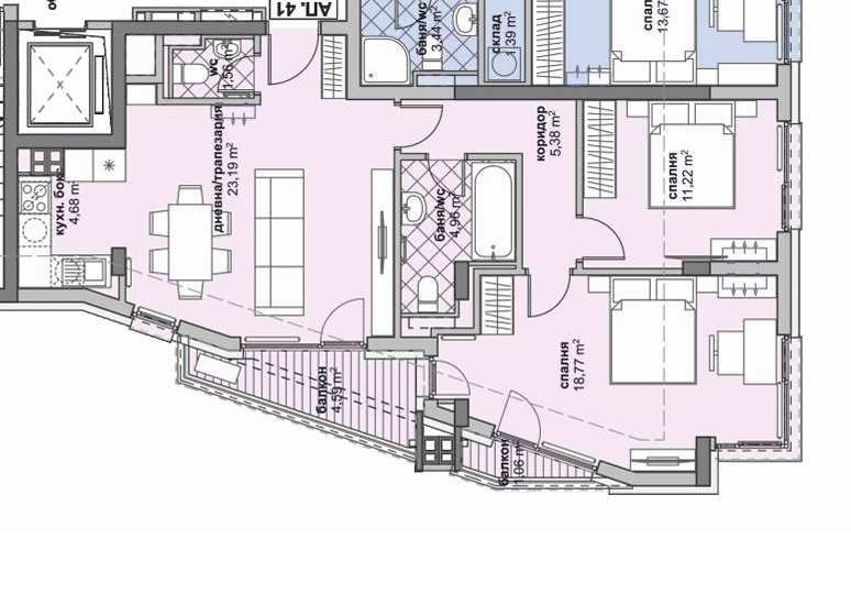 For Sale  2 bedroom Sofia , Lyulin 6 , 108 sq.m | 57757124 - image [3]