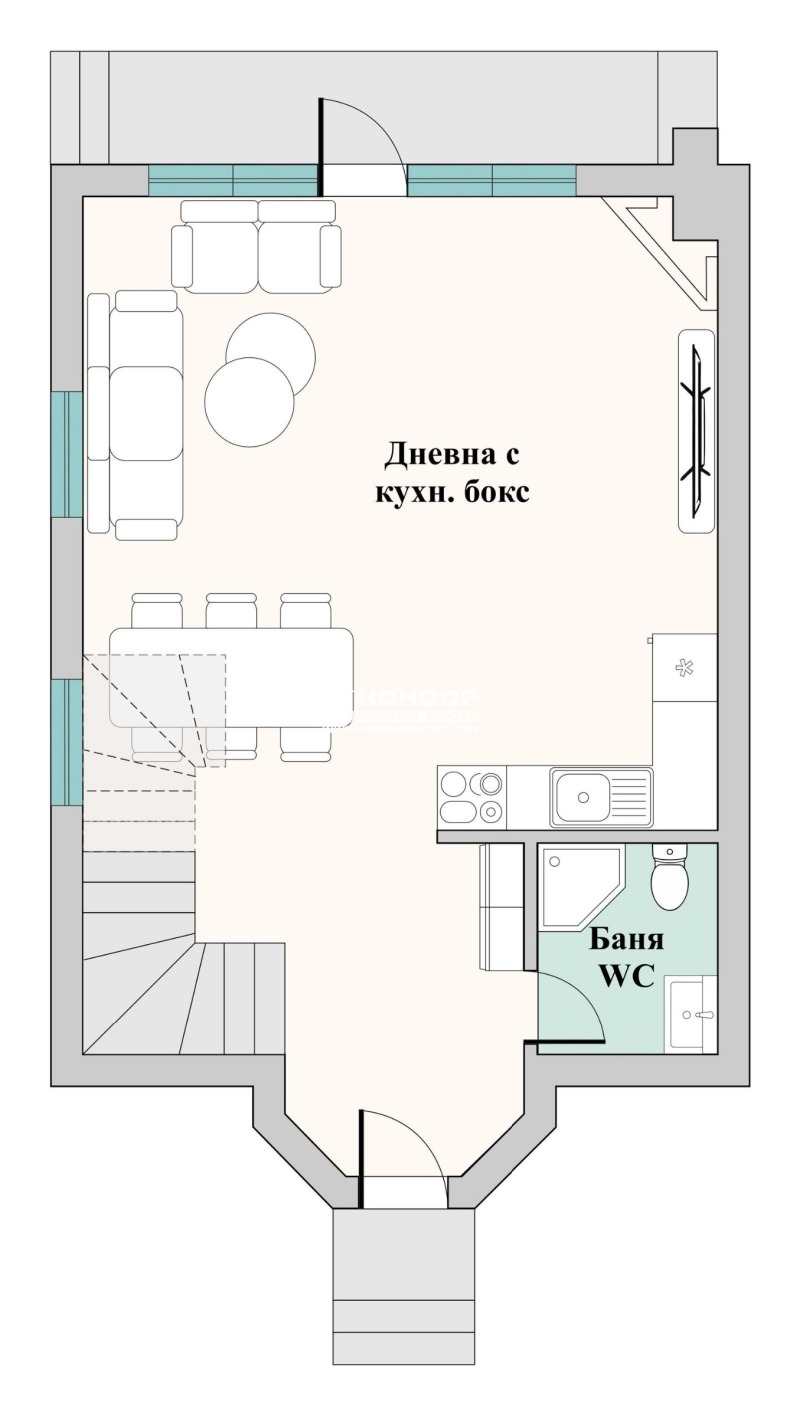 Продава КЪЩА, с. Скутаре, област Пловдив, снимка 9 - Къщи - 48124278