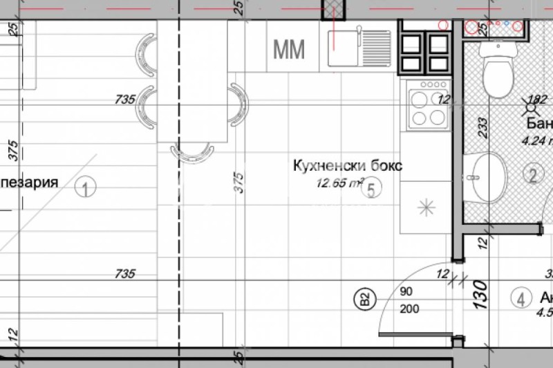 Продава 1-СТАЕН, гр. София, Слатина, снимка 2 - Апартаменти - 52797867