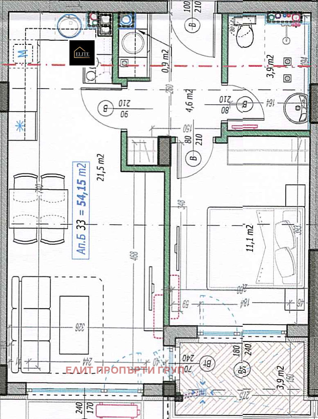 Продава  2-стаен град София , Малинова долина , 67 кв.м | 95649411 - изображение [2]