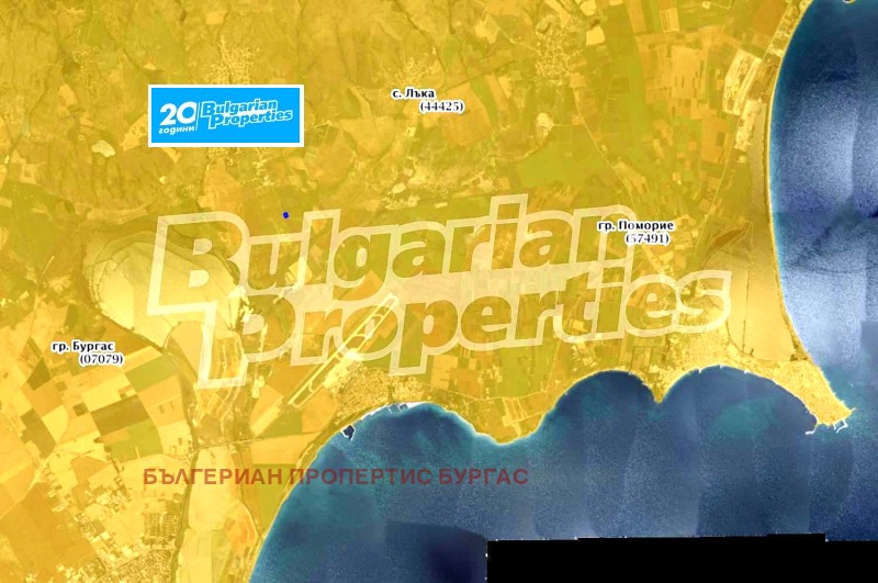 Продава ПАРЦЕЛ в град Бургас, Черно море - 12717 кв.м / 228 900 € » 447 689.49 лв., БЪЛГЕРИАН ПРОПЕРТИС БУРГАС